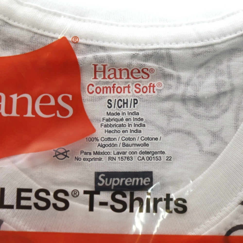 SUPREME(シュプリーム) 22AW×Hanes Bandana Tagless Tee ヘインズ