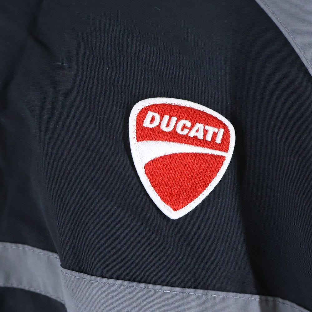 SUPREME(シュプリーム) 24SS ×Ducati Track Jacket ドゥカティ ジップアップナイロンジャケット ブラック