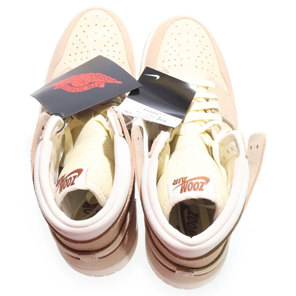NIKE(ナイキ) AIR JORDAN 1 HIGH ZOOM CMFT 2 LEGEND COFFEE DV1307-120 エアジョーダン1 ハイ ズーム コンフォート 2 レジェンドコーヒー ハイカットスニーカー US11/29.0cm