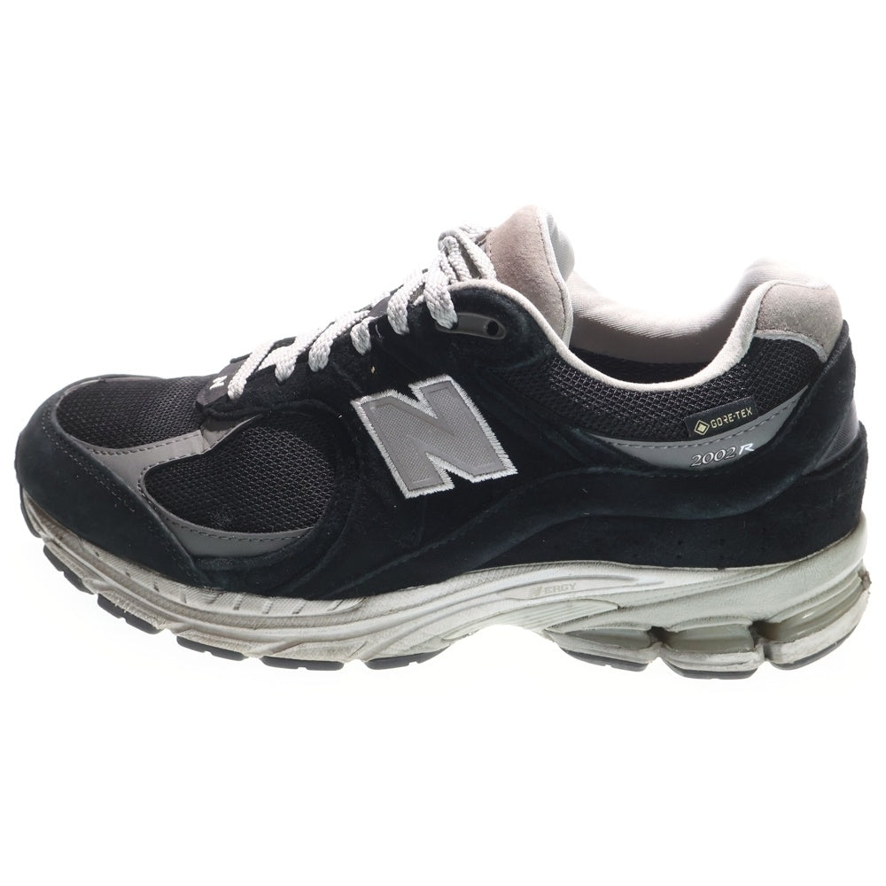 New Balance(ニューバランス) M2002RXD GORE-TEX ゴアテックス スエード ローカットスニーカー ブラック US8/26cm