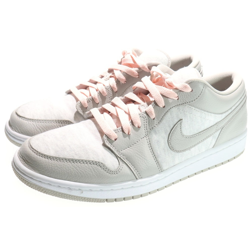 NIKE(ナイキ) WMNS AIRJORDAN1 LOW LIGHT IRON ORE DQ6076-001 ウィメンズ エアジョーダン1 ライトアイアン ローカットスニーカー US11.5/28.5cm グレー レディース