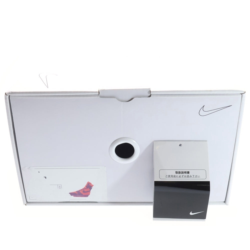 NIKE(ナイキ) BY YOU DUNK HIGH DJ7023-991 ダンク ハイカットスニーカー オレンジ/ブラック US10/28cm