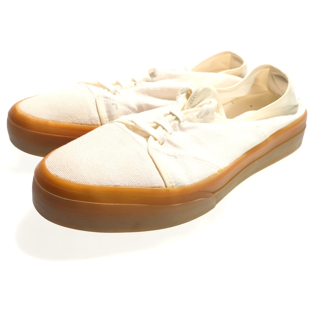 JIL SANDER(ジルサンダー) CANVAS BIANCO JI30520 キャンバス ビアンコ ローカットスニーカー 41 ホワイト