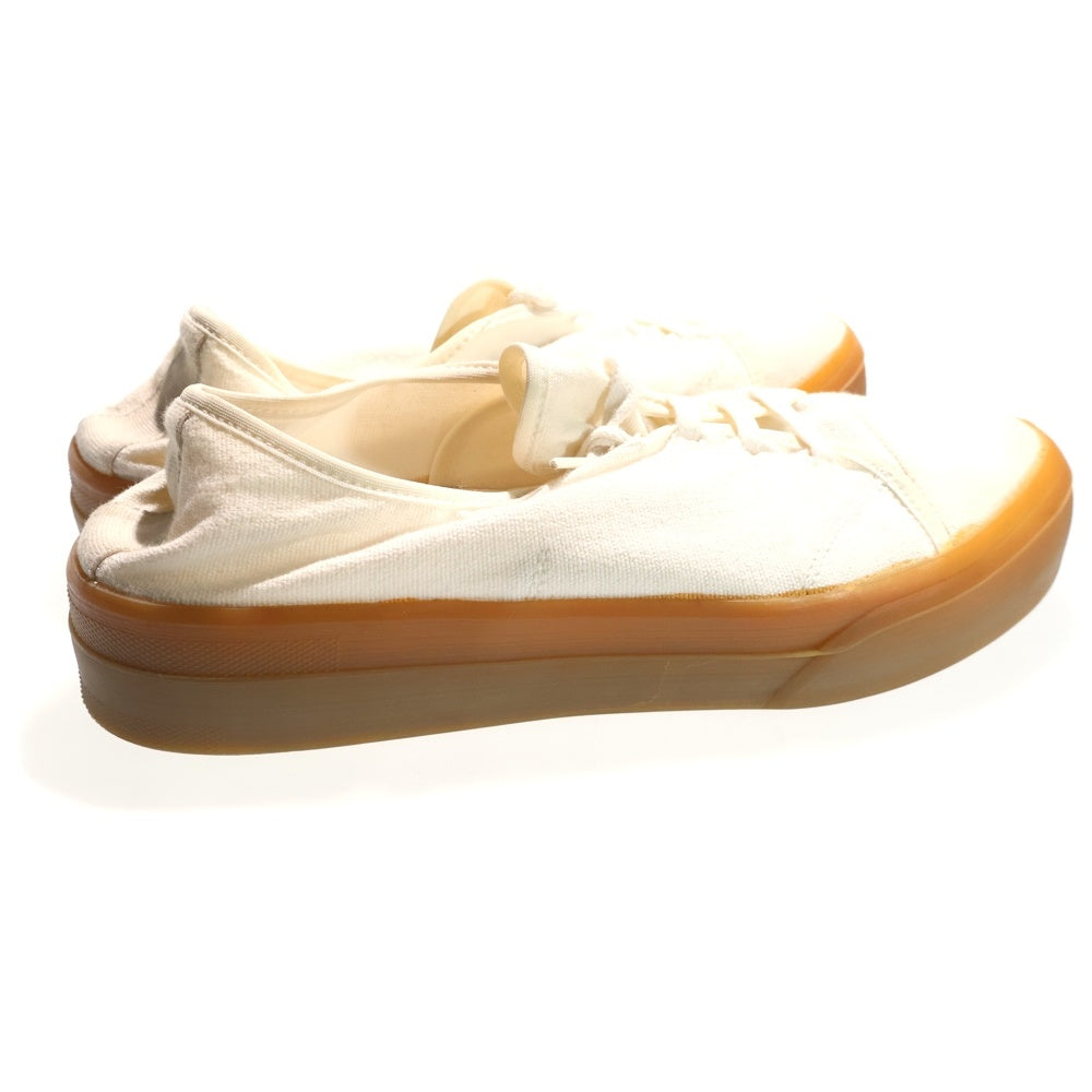 JIL SANDER(ジルサンダー) CANVAS BIANCO JI30520 キャンバス ビアンコ ローカットスニーカー 41 ホワイト