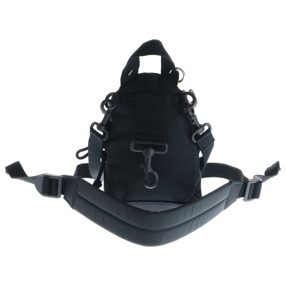 BALENCIAGA(バレンシアガ) Explorer Earrings Mini Backpack 656060 エクスプローラーピアスミニバックパック ユーズド加工 ブラック レディース