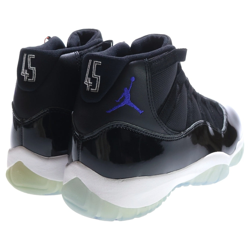 NIKE(ナイキ) AIR JORDAN 11 RETRO SPACE JAM 378037‐003 エアジョーダン 11 レトロ スペースジャム ハイカットスニーカー US8.5/26.5cm ブラック/ホワイト