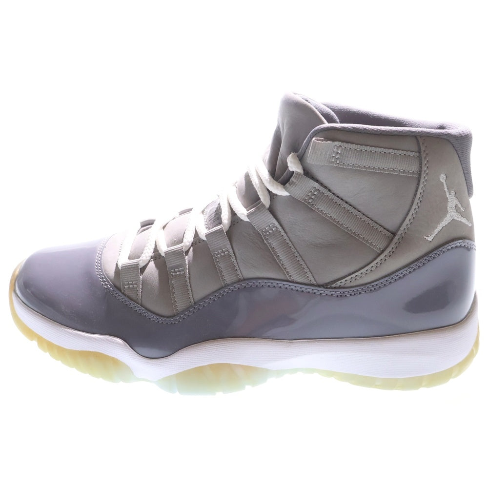 NIKE(ナイキ) AIR JORDAN 11 RETRO COOL GREY CT8012‐005 エアジョーダン11 レトロ クールグレー ハイカットスニーカー US9/27.0cm グレー