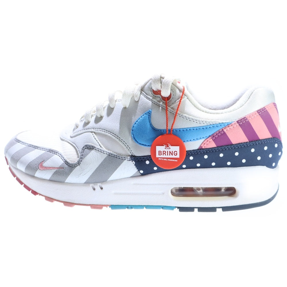 NIKE(ナイキ) ×PARRA AIR MAX 1 PURE PLATINUM AT3057-100 パラ エアマックス1 ピュアプラチナム ローカットスニーカー US9/27.0cm マルチ