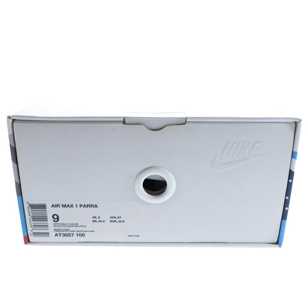 NIKE(ナイキ) ×PARRA AIR MAX 1 PURE PLATINUM AT3057-100 パラ エアマックス1 ピュアプラチナム ローカットスニーカー US9/27.0cm マルチ