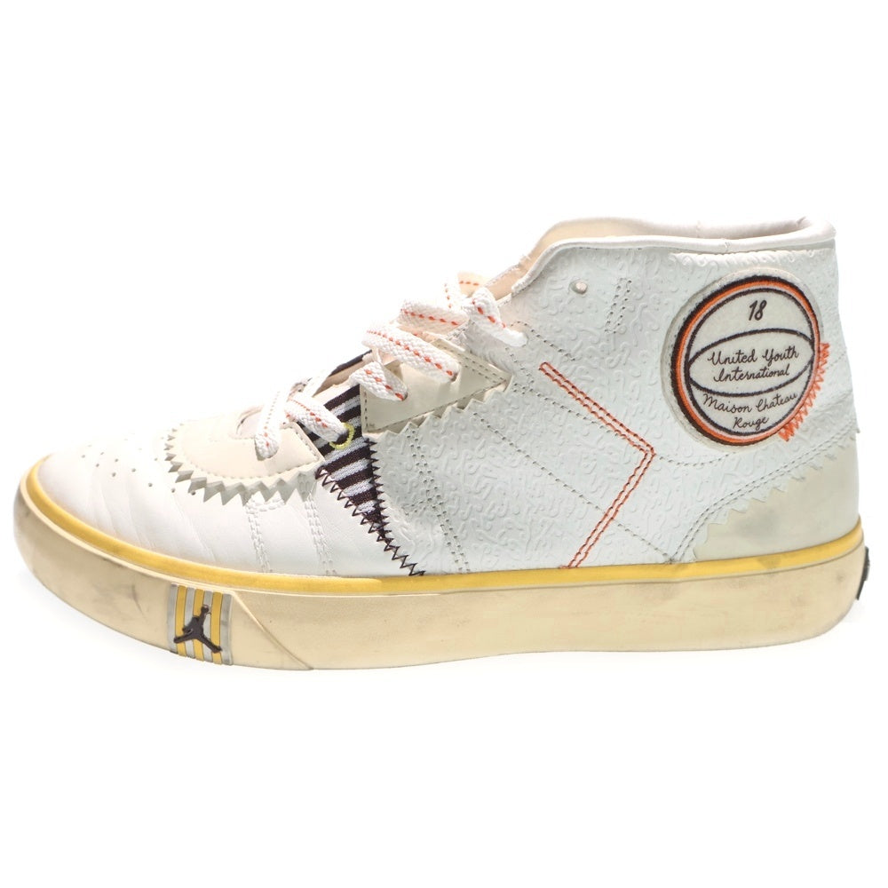 NIKE(ナイキ) ×MAISON CHATEAU ROUGE JORDAN SERIES MID DO5247-122 メゾン シャトー ルージュ ジョーダン シリーズ ミッドカットスニーカー US7.5/25.5cm ホワイト