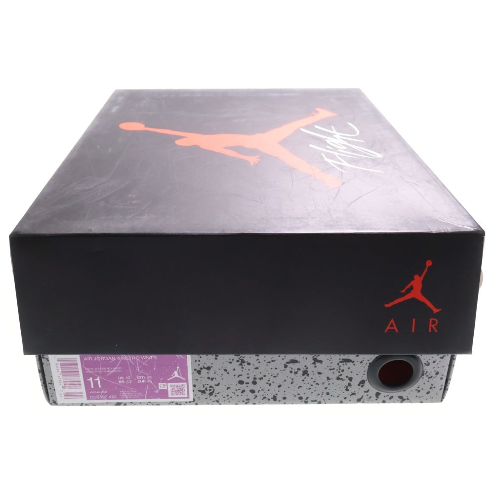 NIKE(ナイキ) AIR JORDAN 4 RETRO WNTR CQ9597-401 エアジョーダン4 ウィンター ハイカットスニーカー US10/29.0cm ネイビー