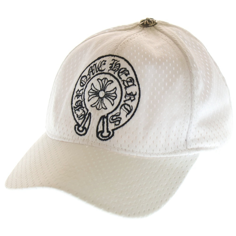 CHROME HEARTS(クロムハーツ) Mesh Horseshoe Cap メッシュ ホースシュー キャップ ホワイト