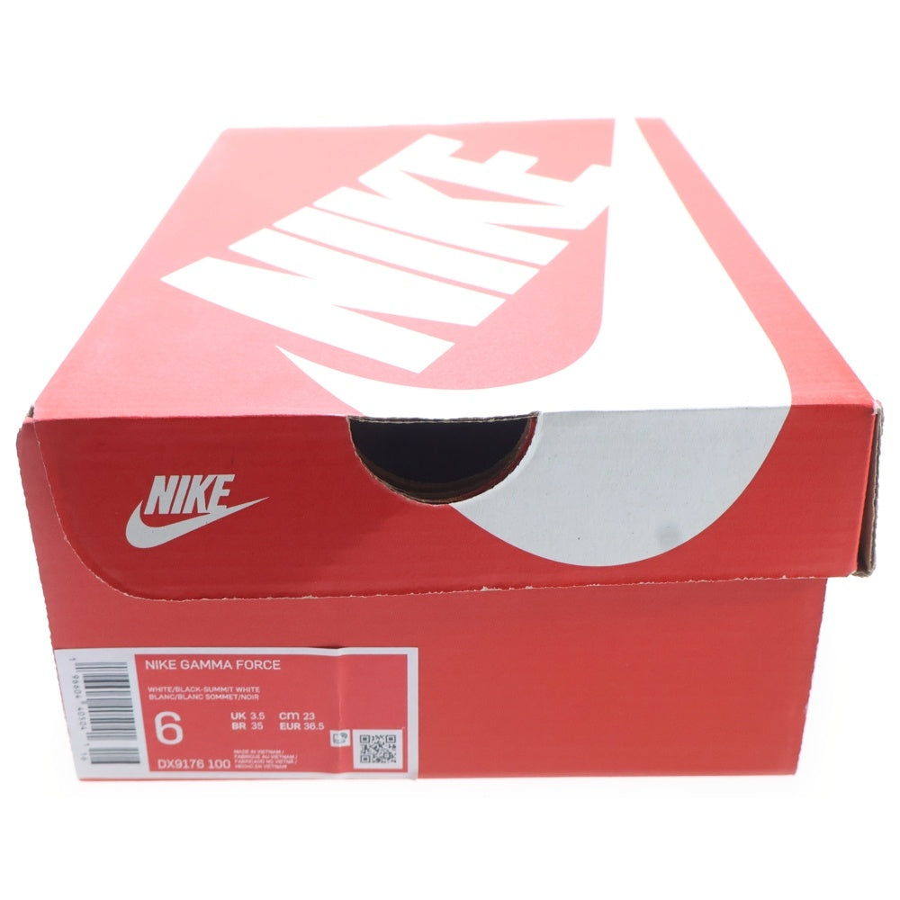 NIKE(ナイキ) WMNS GAMMA FORCE DX9176-100 ウィメンズ ガンマフォース ローカットスニーカー US6/23.0cm ホワイト レディース