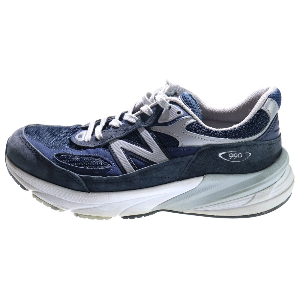 New Balance(ニューバランス) 990V6 USA M990NV6 ローカットスニーカー US8.5/26.5cm ネイビー