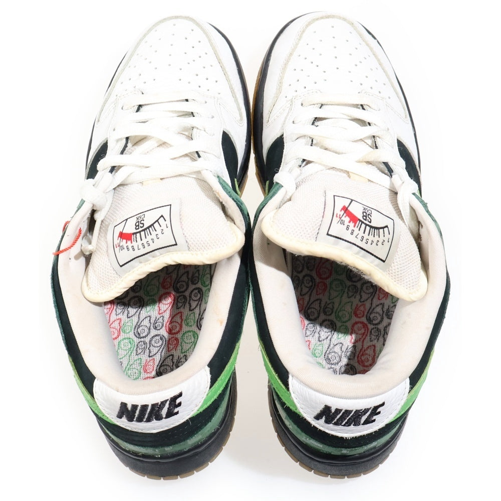 NIKE SB(ナイキエスビー) 【観賞用2007年製】DUNK LOW PREMIUM C&K 313170-031 ダンク シーアンドケイ ローカットスニーカー US9.5/27.5cm ブラック/ホワイト