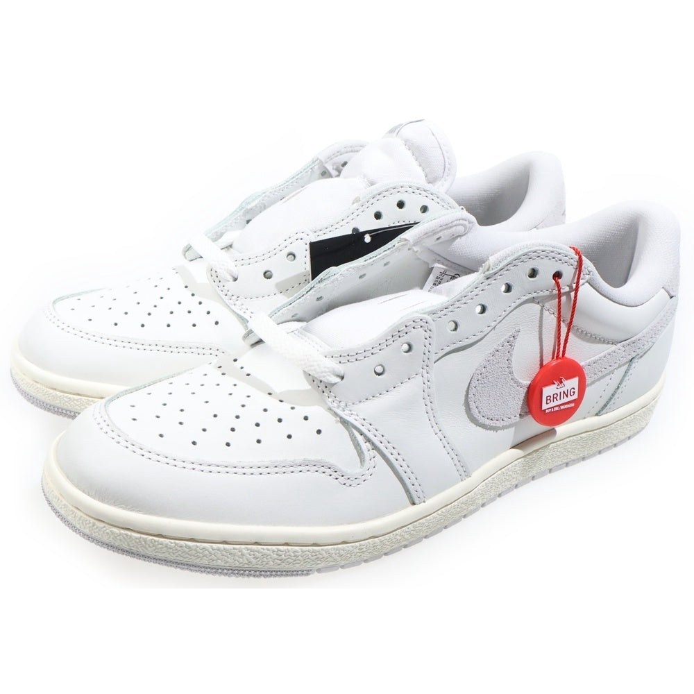 NIKE(ナイキ) AIR JORDAN 1 LOW 85 NEUTRAL FB9933-100 エアジョーダン1 85 ニュートラルグレー ローカットスニーカー ホワイト/グレー US10/28cm