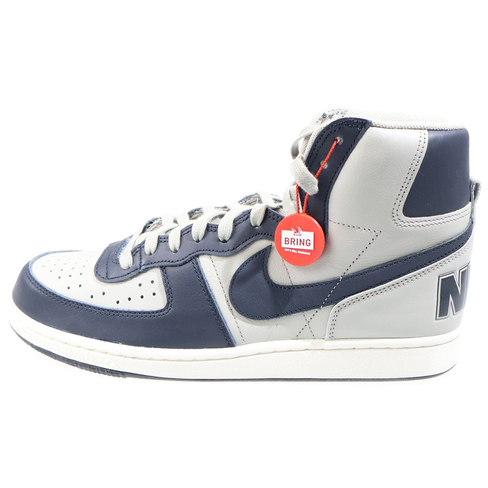 NIKE(ナイキ) TERMINATOR HIGH GEORGETOWN FB1832-001 ターミネーター ジョージタウン ハイカットスニーカー グレー/ネイビー US10/28cm