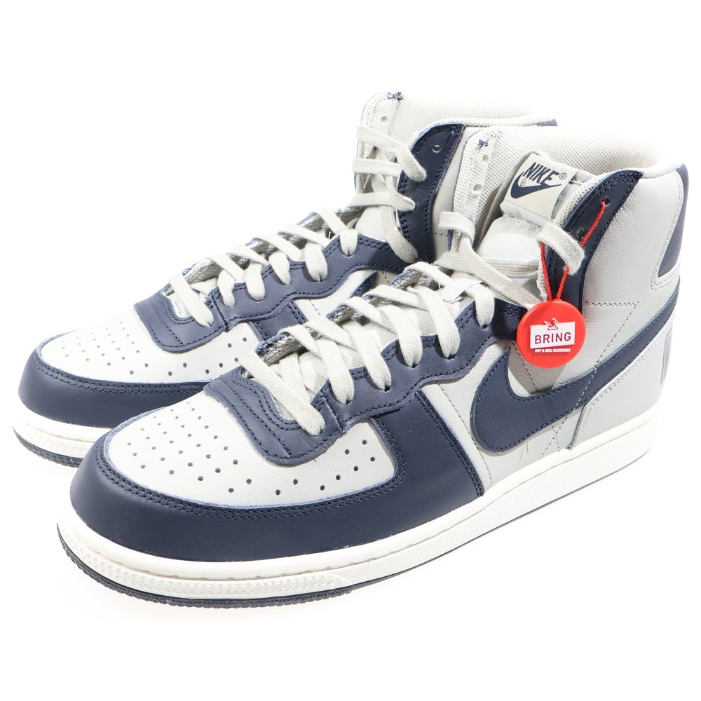 NIKE(ナイキ) TERMINATOR HIGH GEORGETOWN FB1832-001 ターミネーター ジョージタウン ハイカットスニーカー グレー/ネイビー US10/28cm