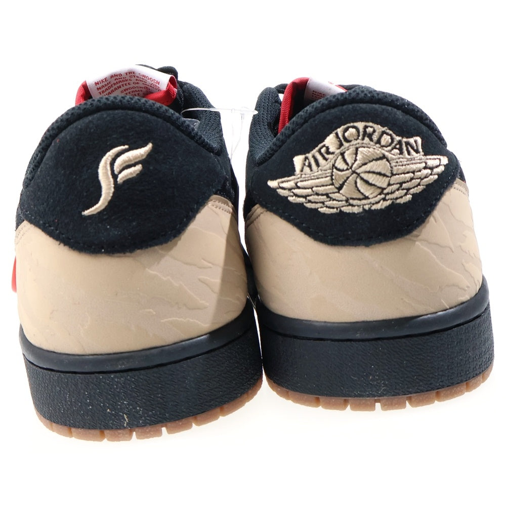 NIKE(ナイキ) ×SOLE FLY AIR JORDAN 1 LOW OG SP DN3400-001 ソールフライ エアジョーダン1 ローカットスニーカー US10.5/28.5cm ブラック