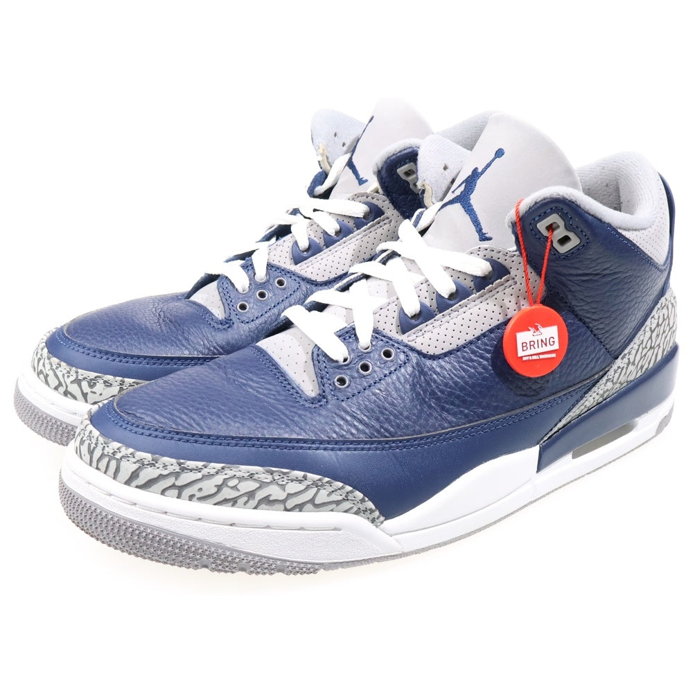 NIKE(ナイキ) AIR JORDAN 3 MIDNIGHT NAVY CT8532-401 エアジョーダン3 ミッドナイトネイビー ハイカットスニーカー US11/29.0cm ネイビー