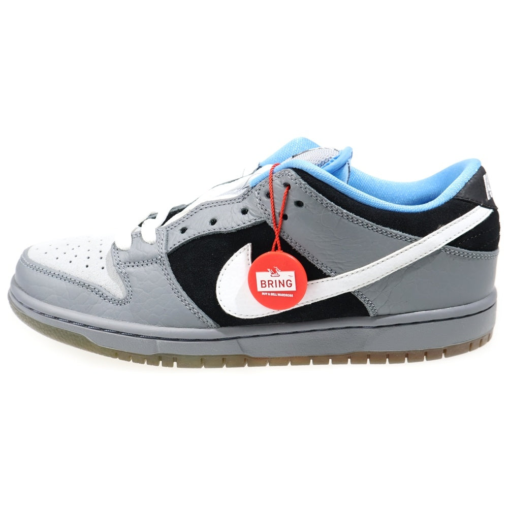 NIKE SB(ナイキエスビー) 【観賞用2012年製】×PREMIER DUNK LOW PETOSKER 313170-014 プレミア ダンク ペトスキー ローカットスニーカー US9/27.0cm グレー