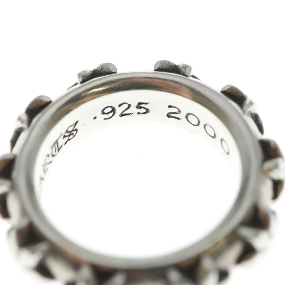 クロムハーツ　スターバンドリング　シルバー925 12号 CHROME HEARTS(クロムハーツ) STAR BAND スターバンド リング シルバー
