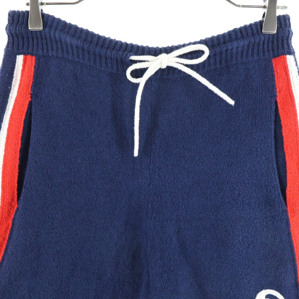 Gucci サイドストライプ ショートパンツ GUCCI ブラックショートパンツ サイドストライプ