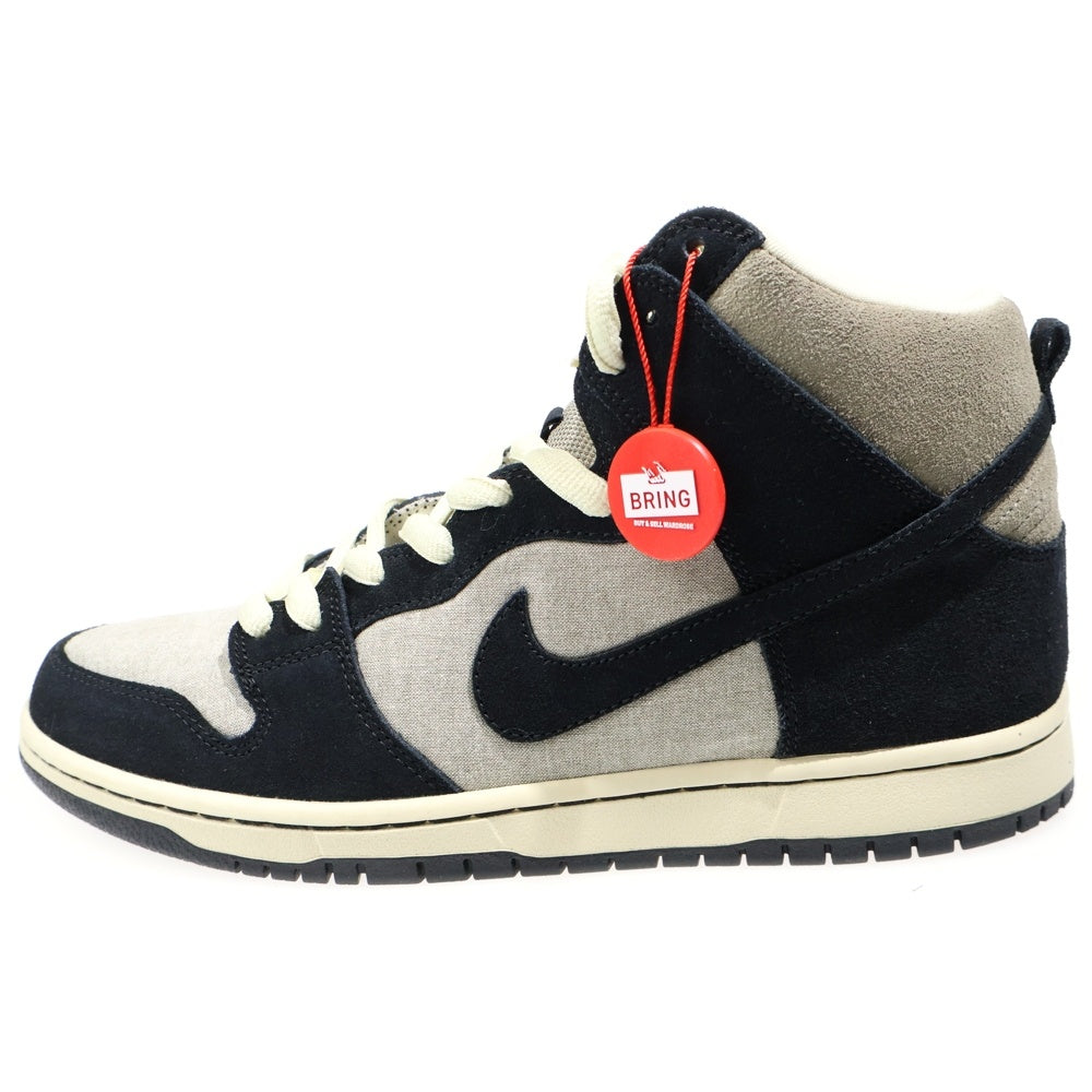 NIKE(ナイキ) DUNK HI PREMIUM SB 305050-200 ナイキ ダンク ハイ プレミアム SB ハイカットスニーカー ブラック US9.5/27.5cm