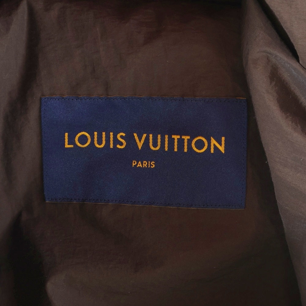 LOUIS VUITTON(ルイヴィトン) 22SS×NIGO ニゴ モノグラムLVトワルミリタリージャケット RM221M LSR HML07E ブラウン