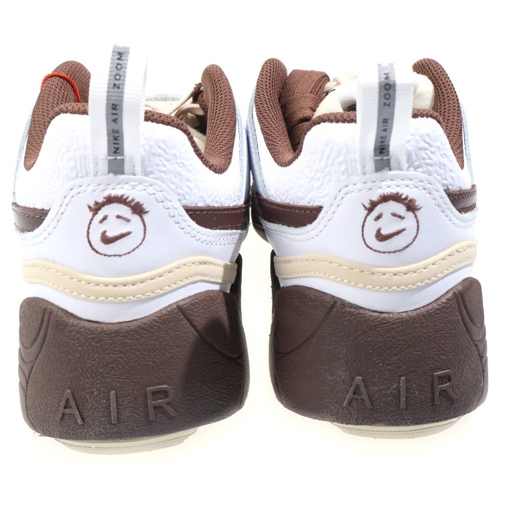 NIKE(ナイキ) ×TRAVIS SCOTT Zoom Field Jaxx HQ3073-100 トラヴィススコット ズームフィールドジャックス ローカットスニーカー ブラウン/ホワイト US8.5/26.5cm