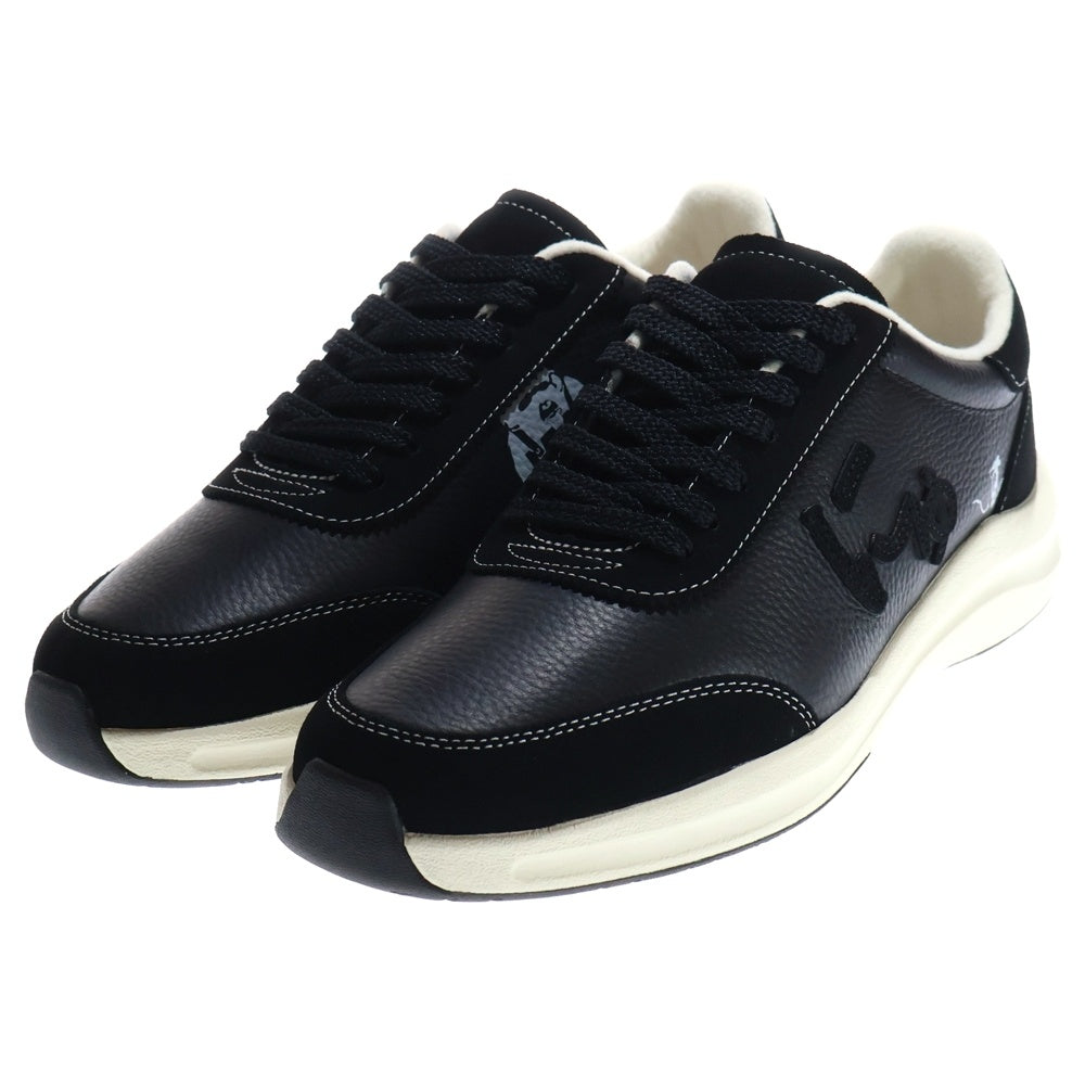 Sangacio(サンガッチョ) BLOW BRANDALISED バンクシーグラフィティフォト ローカットスニーカー US9.5/27.5cm ブラック