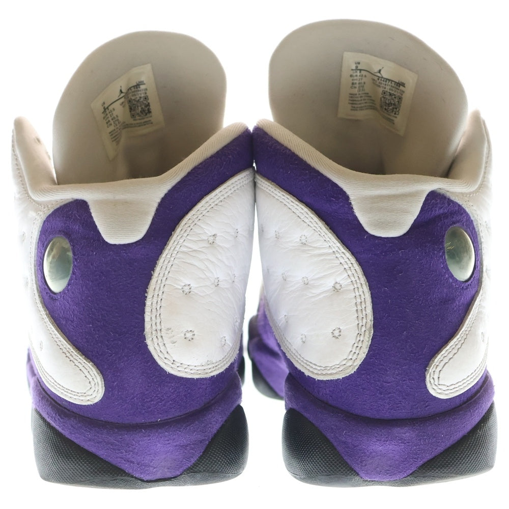 NIKE(ナイキ) AIR JORDAN 13 RETRO LAKERS 414571-105 エアジョーダン13 レトロ レイカーズ ハイカットスニーカー US9/27.0cm ホワイト/パープル