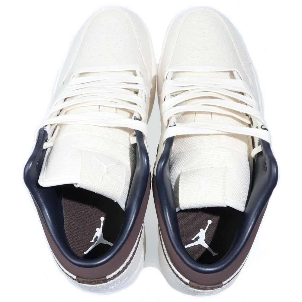 NIKE(ナイキ) AIR JORDAN 1 LOW PRM PALE IVORT IB8058-110 エアジョーダン1 ロー PRM ペールアイボリー ローカットスニーカー US9.5/27.5cm アイボリー