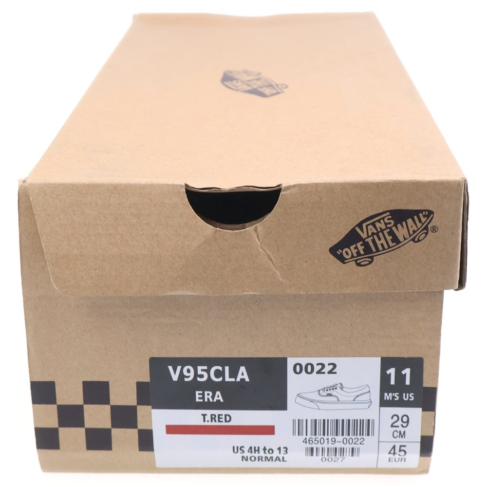 VANS(ヴァンズ) Era エラ ローカットスニーカー シューズ V95CLA US11/29cm レッド