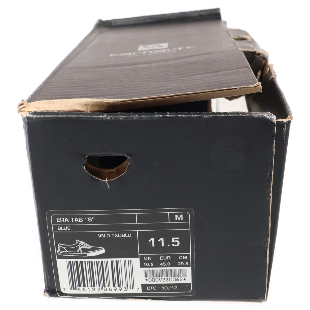 VANS(ヴァンズ) ×Carharrt WIP Syndicate Era Tab ×カーハート シンジケートエラタブ ローカットスニーカー シューズ US11.5/29.5cm ブルー