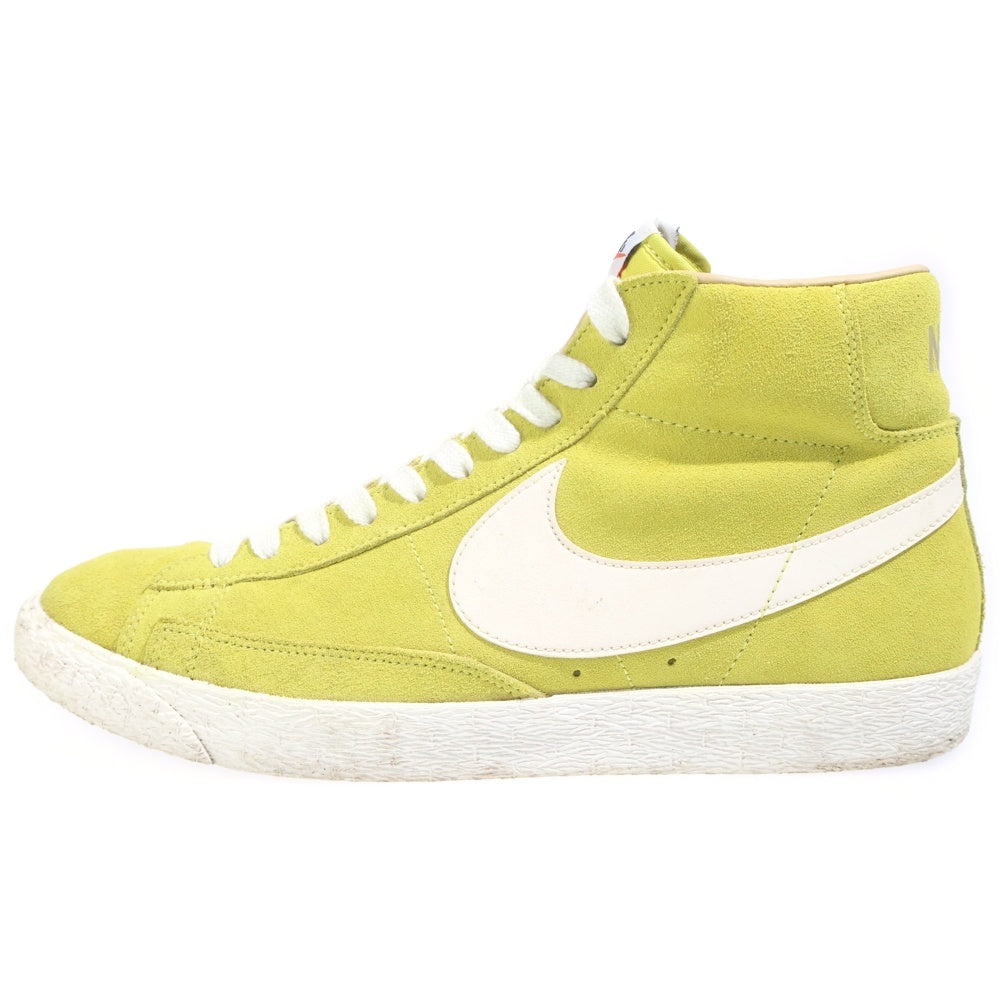 NIKE(ナイキ) BLAZER HIGH PREMIUM RETRO ブレザーハイプレミアムレトロ ハイカットスニーカー 511427-772 US10.5/28.5cm イエロー