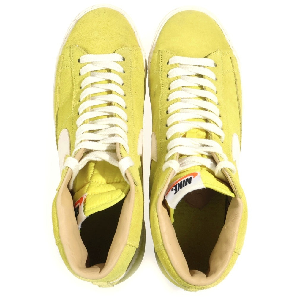 NIKE(ナイキ) BLAZER HIGH PREMIUM RETRO ブレザーハイプレミアムレトロ ハイカットスニーカー 511427-772 US10.5/28.5cm イエロー