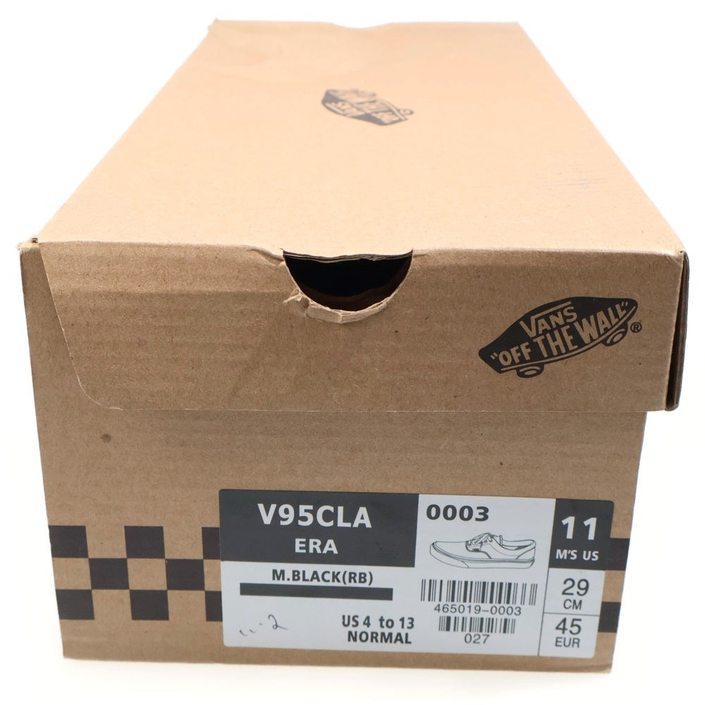 VANS(ヴァンズ) Era エラ ローカットスニーカー シューズ V95CAL US11/29.0cm ブラック