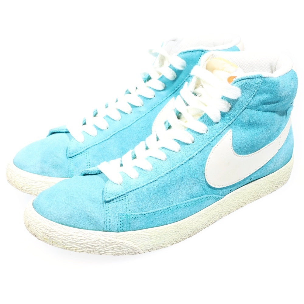 NIKE(ナイキ) WMNS BLAZER MID SUEDE VNTG ウィメンズ ブレザーミッドスエードヴィンテージ ローカットスニーカー シューズ 518171-302 US12/29.0cm ブルー レディース