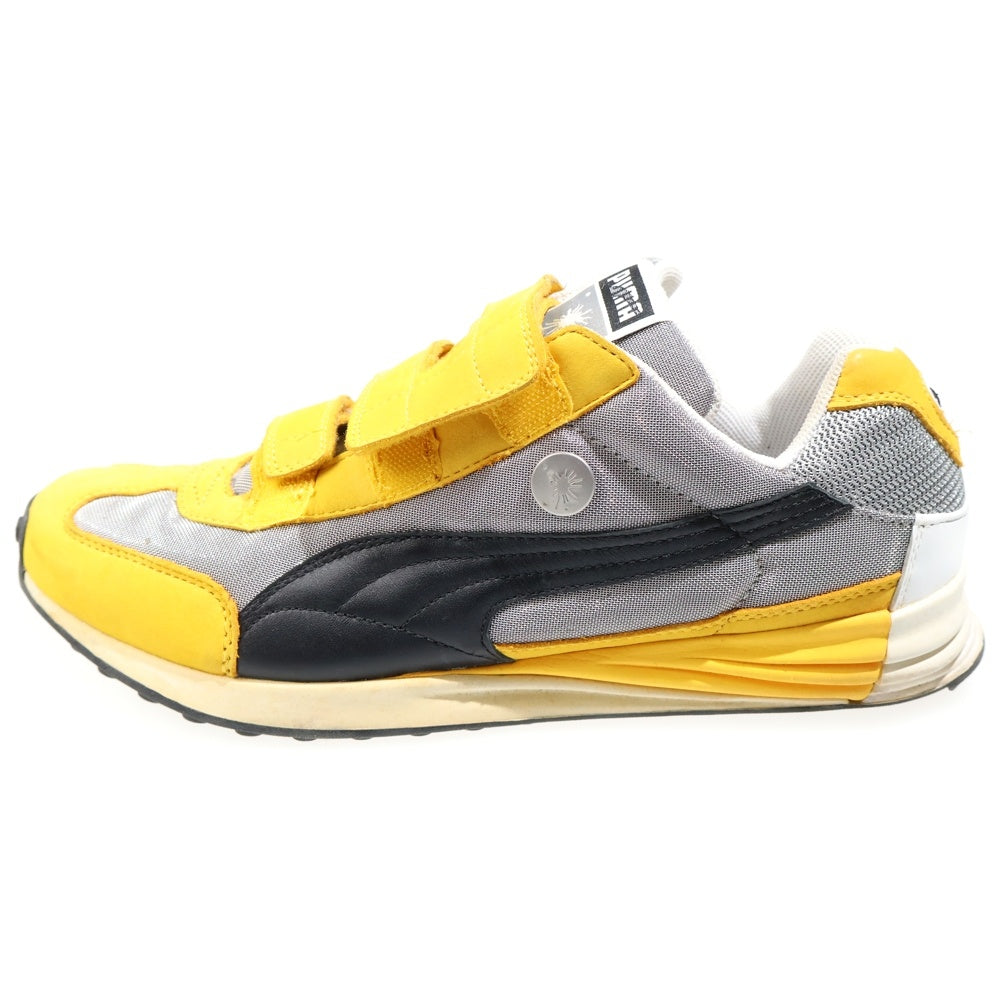 PUMA(プーマ) ×MIHARA YASUHIRO ×ミハラヤスヒロ ベルクロローカットスニーカー 348672 シルバー/イエロー