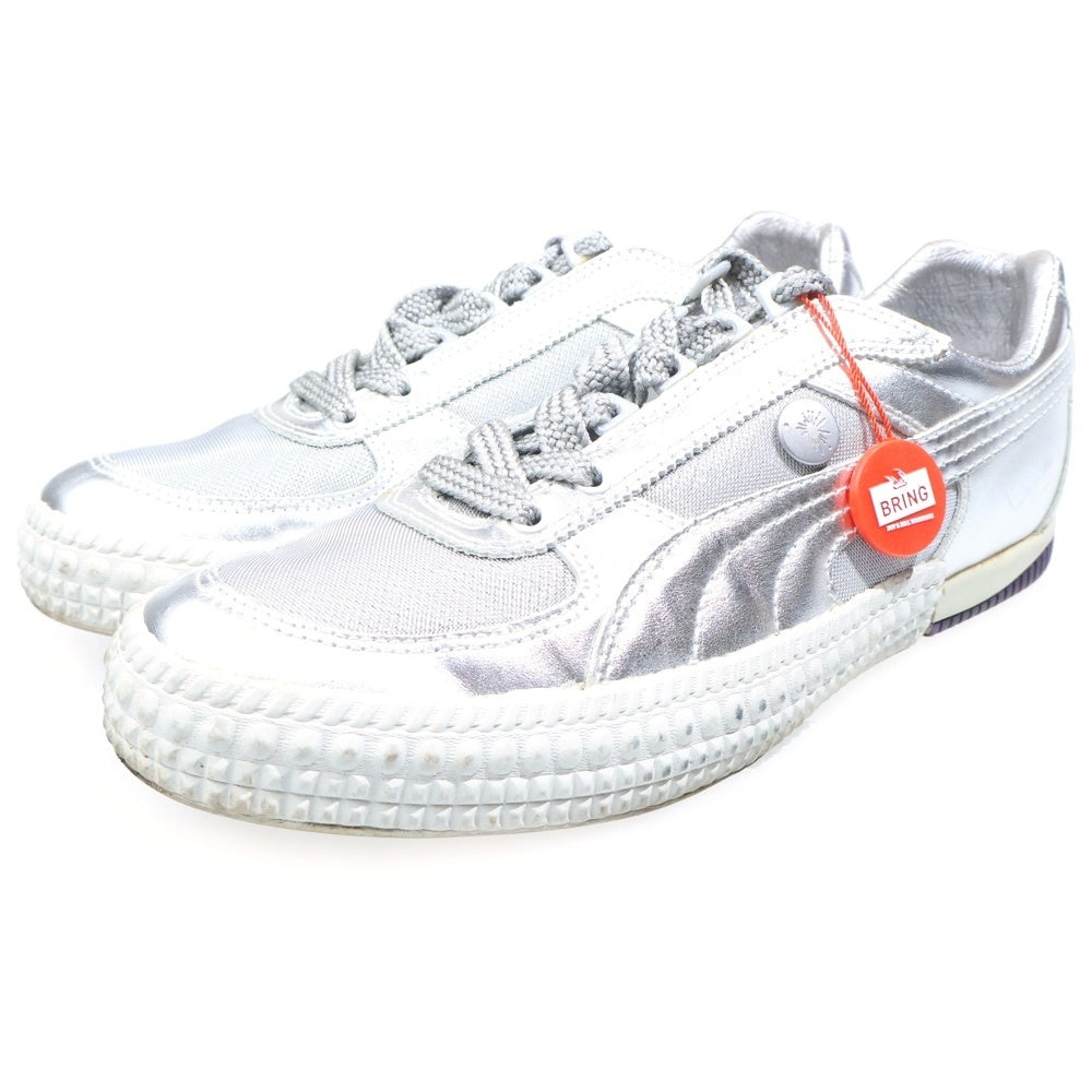 PUMA(プーマ) ×MIHARA YASUHIRO ×ミハラヤスヒロ メタリックローカットスニーカー シューズ 344864 シルバー