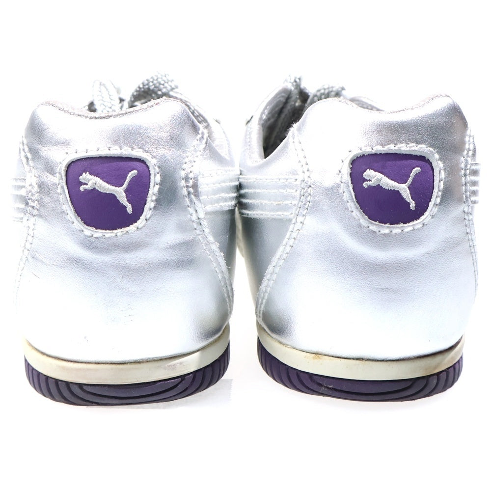 PUMA(プーマ) ×MIHARA YASUHIRO ×ミハラヤスヒロ メタリックローカットスニーカー シューズ 344864 シルバー