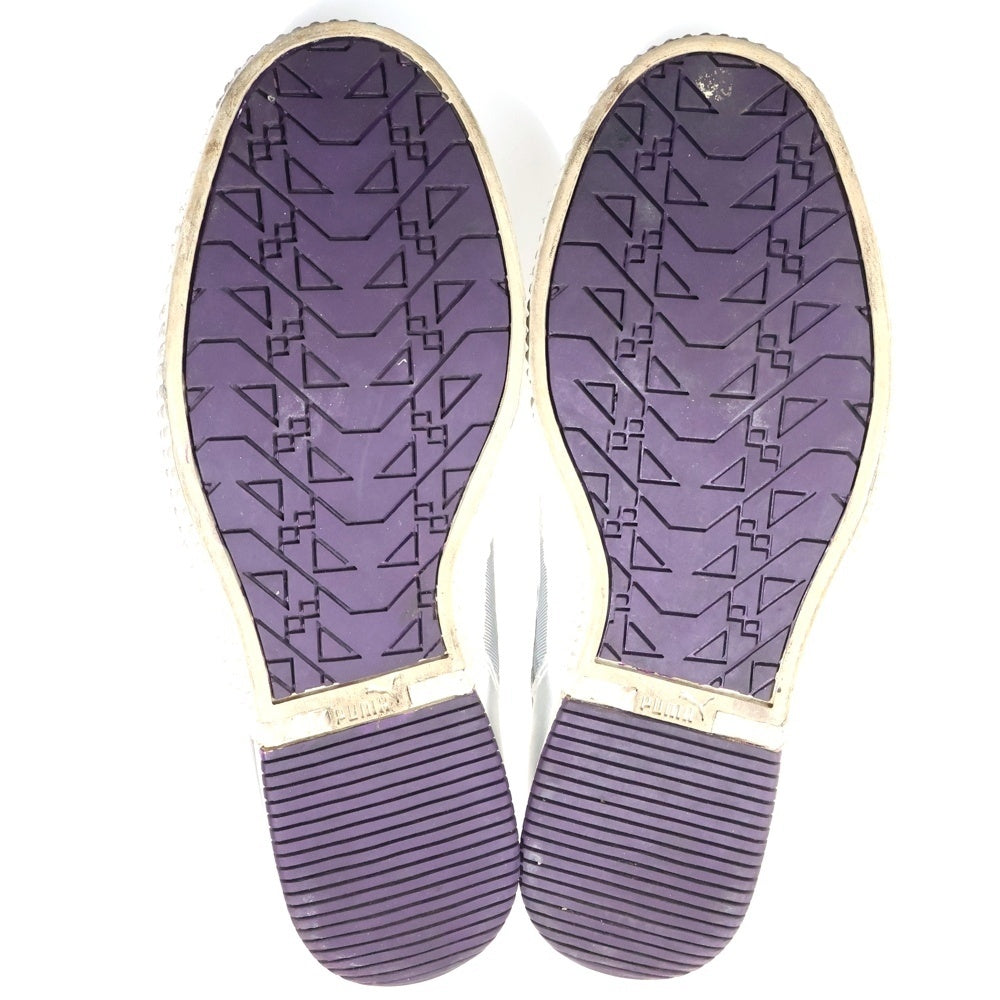 PUMA(プーマ) ×MIHARA YASUHIRO ×ミハラヤスヒロ メタリックローカットスニーカー シューズ 344864 シルバー