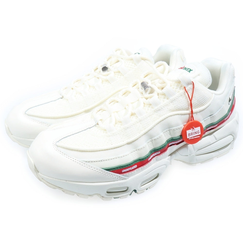 NIKE(ナイキ) ×UNDEFEATED AIR MAX 95 SP SAIL IB4453-100 エアーマックス95 ローカットスニーカー ベージュ US10.5/28.5cm