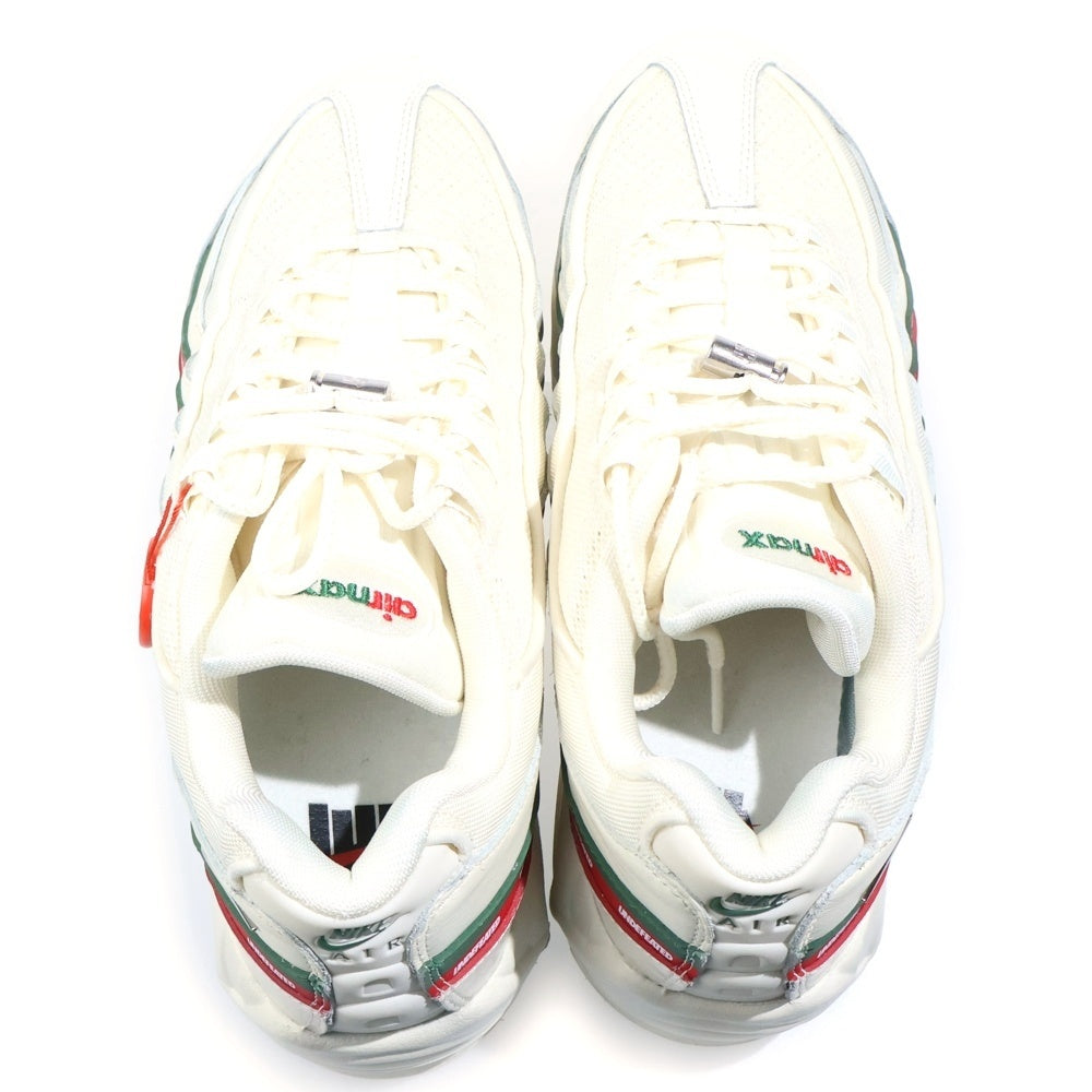 NIKE(ナイキ) ×UNDEFEATED AIR MAX 95 SP SAIL IB4453-100 エアーマックス95 ローカットスニーカー ベージュ US10.5/28.5cm