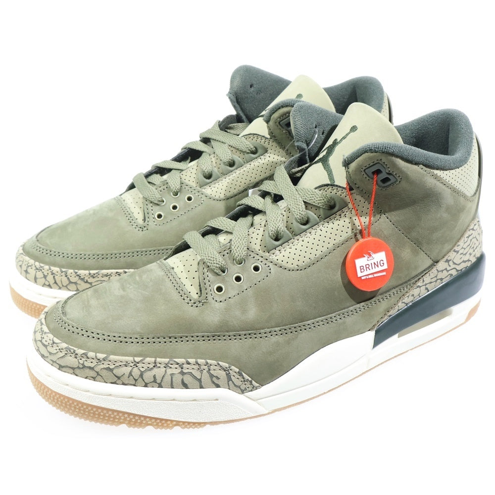 NIKE(ナイキ) AIR JORDAN 3 RETRO DN3707-202 エア ジョーダン 3 レトロ ローカットスニーカー カーキ US10/28.0cm
