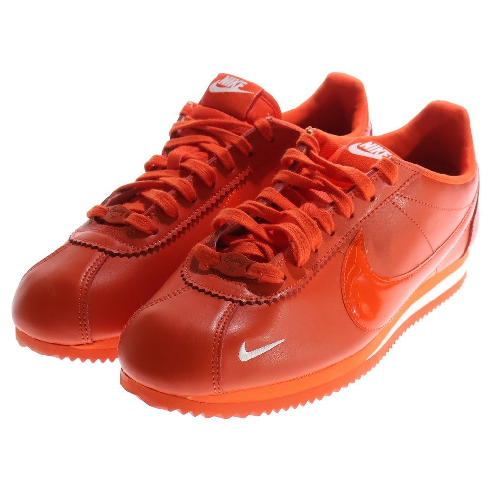 NIKE(ナイキ) WMNS CLASSIC CORTEZ 905614-802 ウィメンズ クラシック コルテッツ ローカットスニーカー US10/28.0cm オレンジ