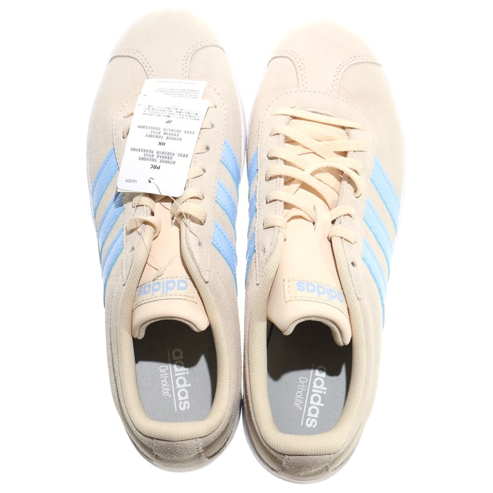 adidas(アディダス) WMNS VL Court 2.0 EE6787 ウィメンズ VL コート ローカットスニーカー US10/27.0cm クリーム レディース