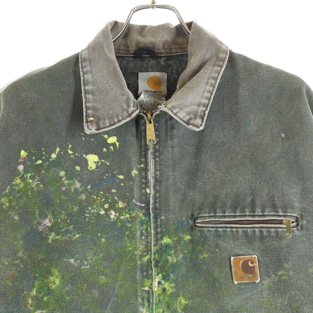 CARHARTT(カーハート) J97 MOS Detroit Painted Jacket デトロイト ペインテッドジャケット オリーブ