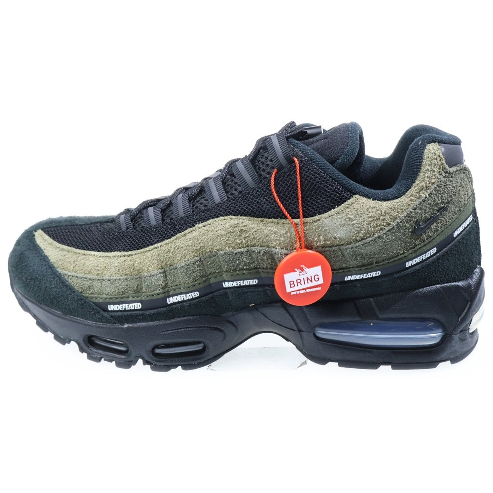 NIKE(ナイキ) ×UNDEFEATED AIR MAX 95 IB4523-200 アンディフィーテッド エアーマックス 95 カーキ US9/27.0cm